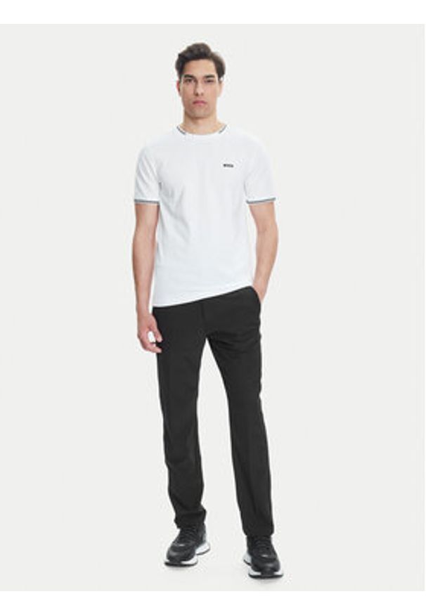 BOSS T-Shirt Taul 50521245 Biały Regular Fit. Kolor: biały. Materiał: bawełna