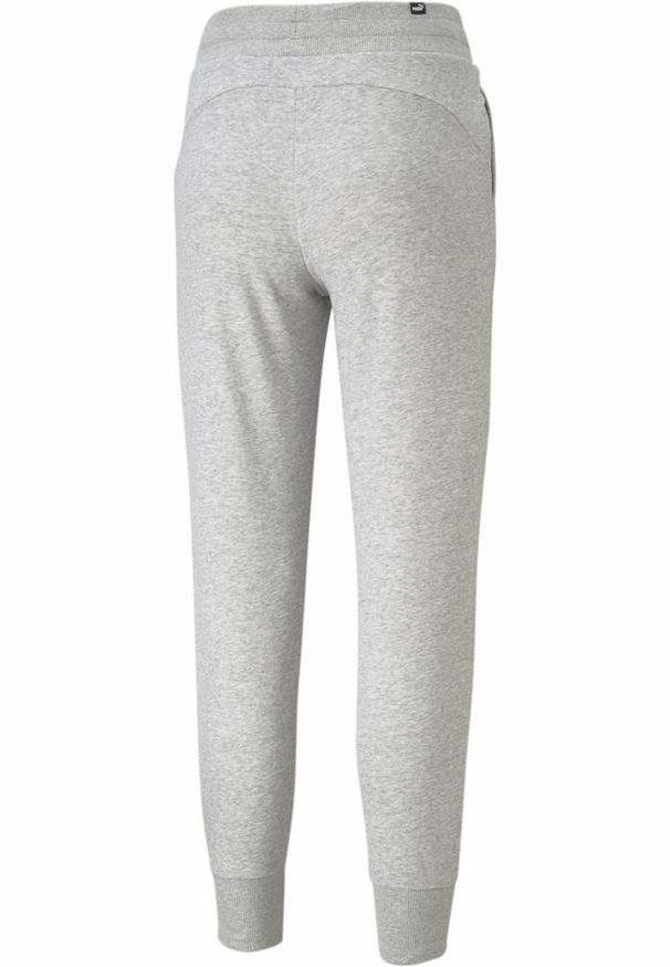 Puma - Damskie spodnie dresowe Essentials PUMA Light Gray Heather. Kolor: wielokolorowy, czarny, szary. Materiał: dresówka