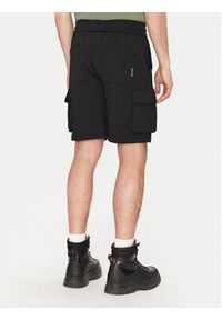 Moose Knuckles Szorty sportowe Hartsfield M14MR794 Czarny Regular Fit. Kolor: czarny. Materiał: bawełna. Styl: sportowy #5