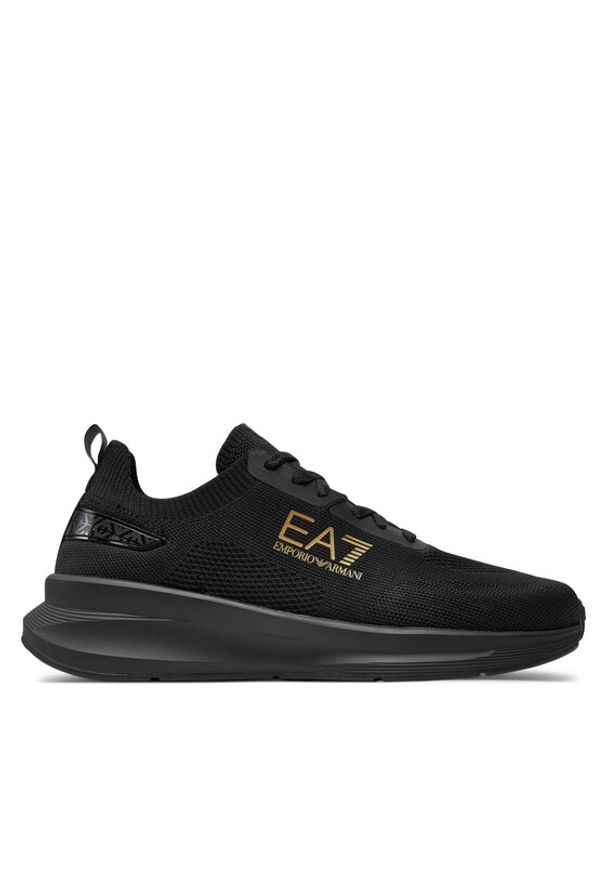 EA7 Emporio Armani Sneakersy X8X149 XK349 T775 Czarny. Kolor: czarny. Materiał: materiał