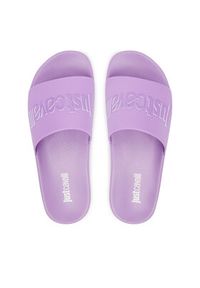 Just Cavalli Klapki 80RA3SZ1 ZSE50 Fioletowy. Kolor: fioletowy. Materiał: syntetyk #6