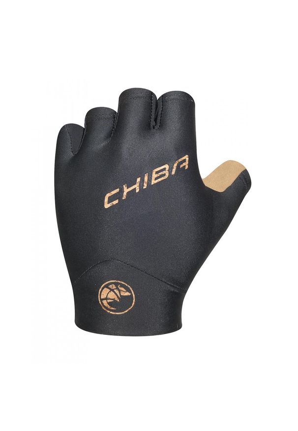 CHIBA - Rękawiczki rowerowe męskie Chiba Eco Glove Pro. Kolor: beżowy, wielokolorowy, czarny. Sport: kolarstwo