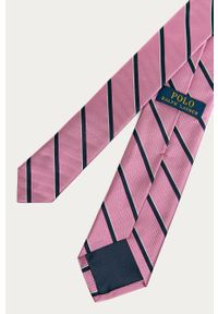 Polo Ralph Lauren - Krawat. Kolor: różowy. Materiał: tkanina, jedwab #2