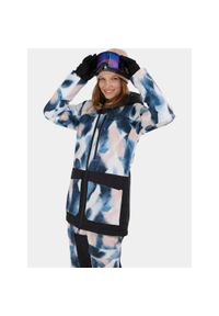 FUNDANGO - Kurtka Narciarska Damska Fundango Poplar ECO. Kolor: wielokolorowy, niebieski, biały, różowy. Materiał: materiał. Sezon: zima. Sport: narciarstwo #1