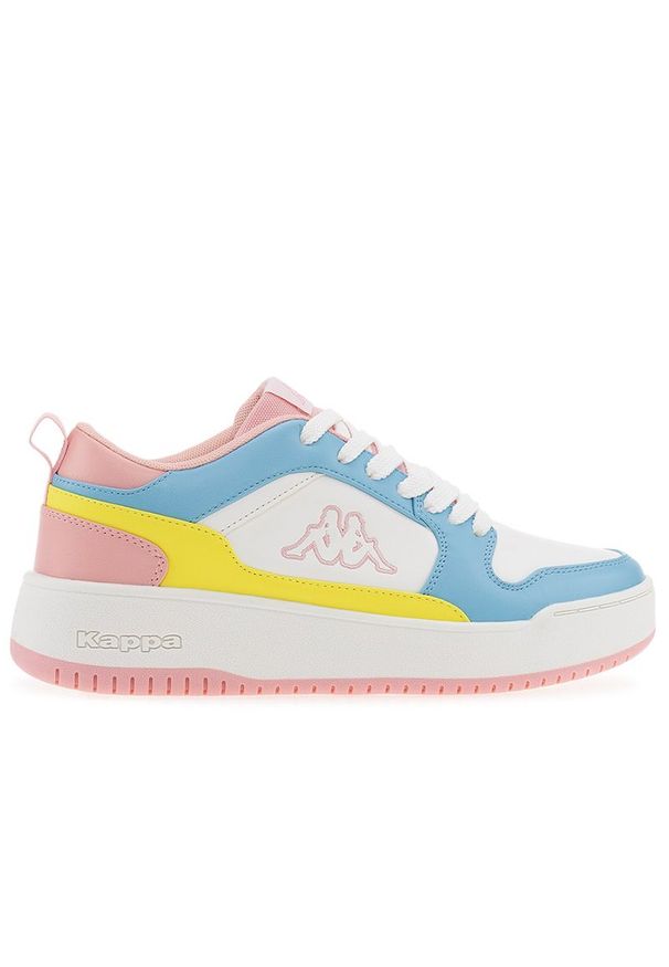 Buty Kappa Low Cut 243326-1061 - multikolor. Okazja: na co dzień. Kolor: wielokolorowy. Materiał: guma, syntetyk, skóra. Szerokość cholewki: normalna