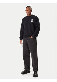 Karl Lagerfeld Jeans Bluza B1M20050 Czarny Regular Fit. Kolor: czarny. Materiał: bawełna #5