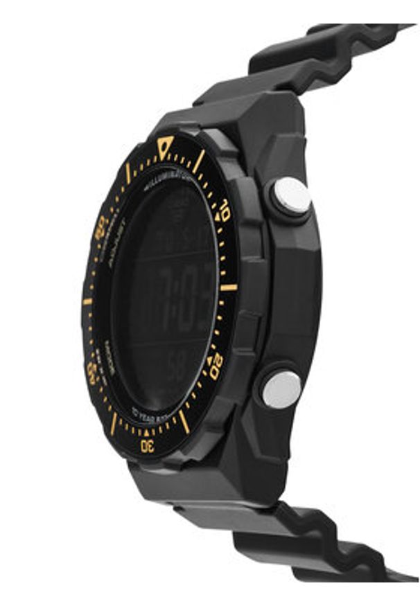 Casio Zegarek Sport AE-1700H-1BVEF Czarny. Kolor: czarny. Materiał: syntetyk. Styl: sportowy