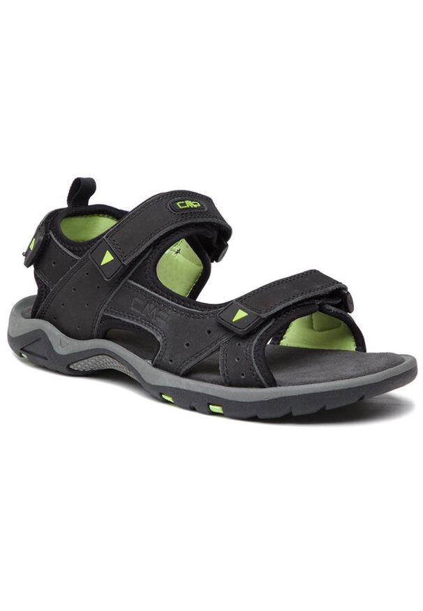 CMP Sandały Almaak Hiking Sandal 38Q9947 Czarny. Kolor: czarny. Materiał: skóra, nubuk