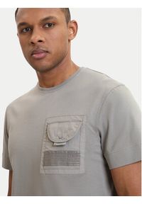 Parajumpers T-Shirt Malham 26SMPMTSRY01 Beżowy Regular Fit. Kolor: beżowy. Materiał: bawełna #4