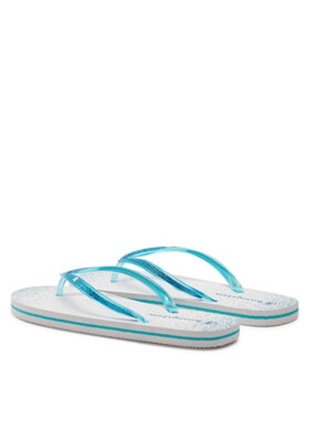 Champion Japonki Sparkling Slide S11688-CHA-WW010 Biały. Kolor: biały. Materiał: syntetyk