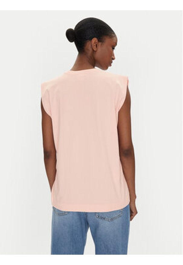 Pinko - PINKO T-Shirt 104268 A2C0 Różowy Regular Fit. Kolor: różowy. Materiał: bawełna