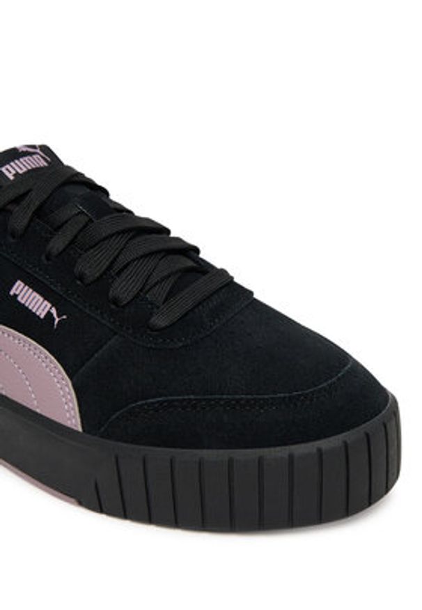 Puma Sneakersy Carina Mia SD 402638 03 Czarny. Kolor: czarny. Materiał: skóra, zamsz