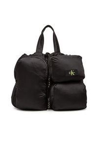 Calvin Klein Torba weekendowa Tech Utility Tote LV04G3148G Czarny. Kolor: czarny. Materiał: materiał #2