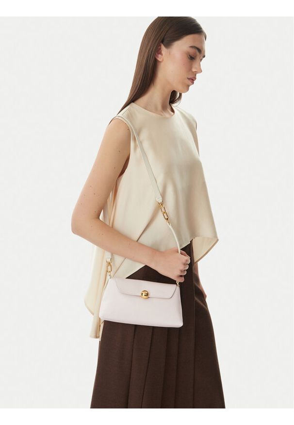 Furla Torebka Soft Mini WE00881 BX2269 CN PNN00 Écru. Kolor: kremowy. Materiał: skórzane