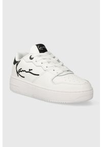Karl Kani sneakersy 89 UP Logo kolor biały 1184032 KKFWW000258. Nosek buta: okrągły. Kolor: biały. Materiał: guma. Obcas: na platformie #4