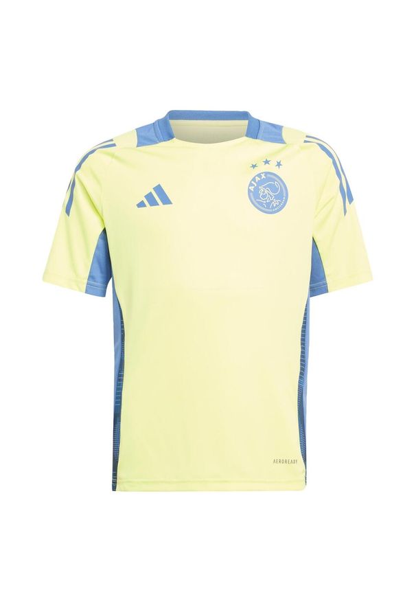 Adidas - Koszulka Ajax Amsterdam Tiro 24 Competition Training Kids. Kolor: zielony. Materiał: materiał