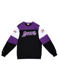 Mitchell & Ness - Bluza okrągły dekolt Los Angeles Lakers. Kolor: czarny. Sport: koszykówka #1