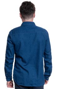 Mustang - MĘSKA KOSZULA JEANSOWA MUSTANG CASPER SOFT TWILL 1009892 5335. Materiał: jeans