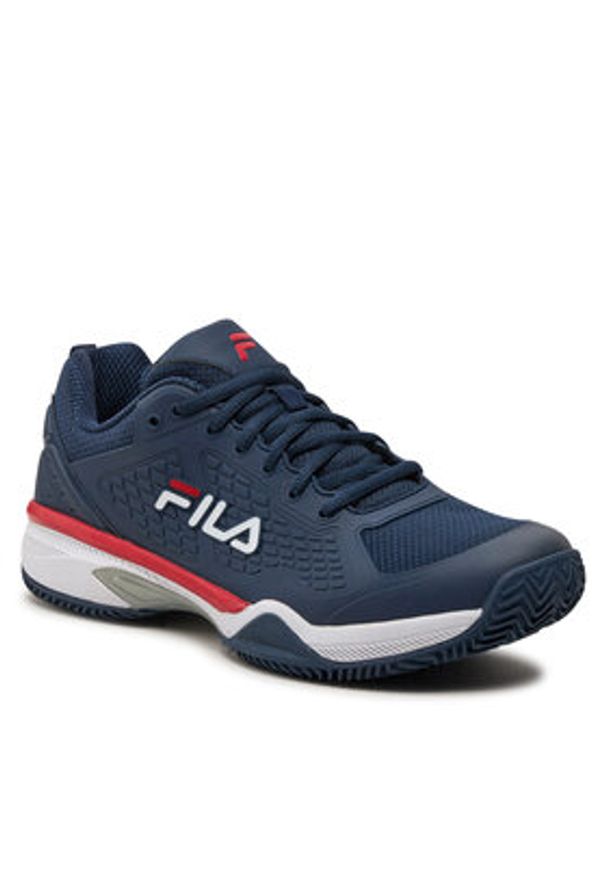 Fila Buty do tenisa Sabbia Lite 2 FTM23112 Granatowy. Kolor: niebieski. Materiał: materiał. Sport: tenis