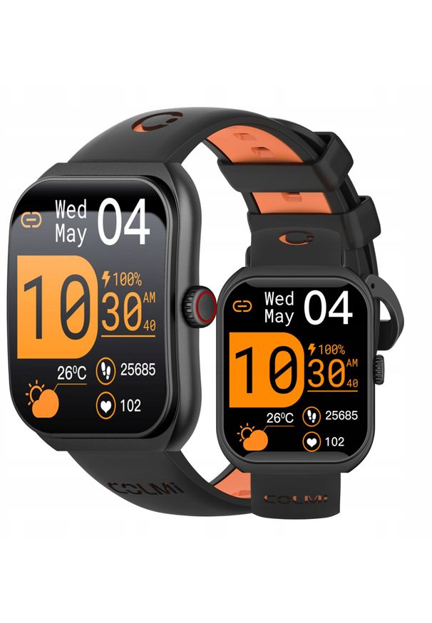 Smartwatch Colmi Colmi P86 Smartwatch (Czarny). Rodzaj zegarka: smartwatch. Kolor: czarny