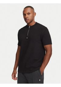Hugo - HUGO T-Shirt Dabi 50563018 Czarny Regular Fit. Kolor: czarny. Materiał: bawełna #1