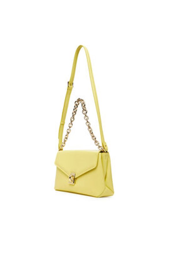 Furla Torebka WB01448 BX3227 3684S Żółty. Kolor: żółty. Materiał: skórzane