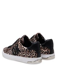 DKNY Sneakersy K1569921 Brązowy. Kolor: brązowy. Materiał: skóra #4