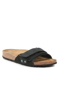 Birkenstock Klapki Oita 1024200 Czarny. Kolor: czarny. Materiał: skóra, nubuk #3