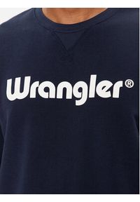 Wrangler Bluza Logo 112350539 Écru Regular Fit. Materiał: bawełna #5