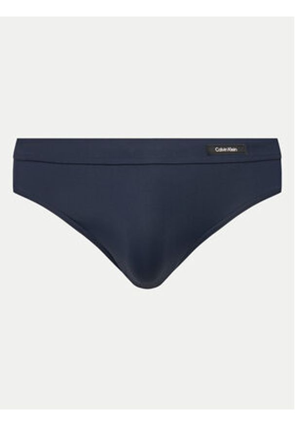 Calvin Klein Swimwear Kąpielówki KM0KM01113 Granatowy. Kolor: niebieski. Materiał: syntetyk