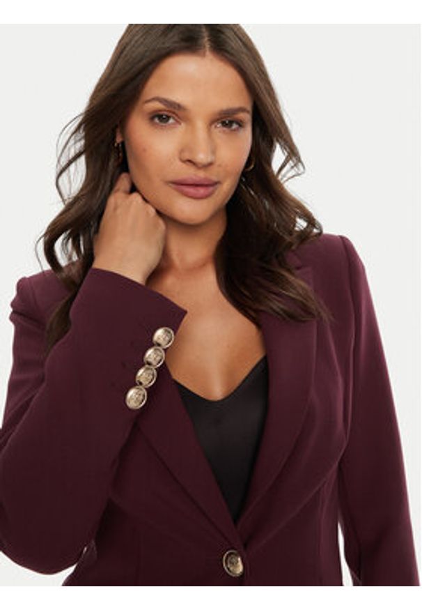 Marciano Guess Marynarka 4BGN03 7046A Bordowy Regular Fit. Kolor: czerwony. Materiał: syntetyk