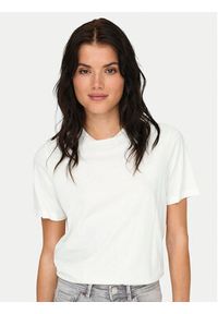 JDY T-Shirt Molly 15311675 Biały Regular Fit. Kolor: biały. Materiał: bawełna