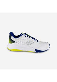 ALLSIX - Buty VS100 Confort do siatkówki dla mężczyzn i kobiet. Kolor: niebieski, zielony, biały, żółty, wielokolorowy. Sport: siatkówka