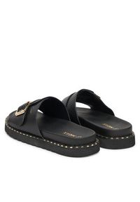 MEXX Klapki MX/019C-HY Czarny. Kolor: czarny. Materiał: skóra #6