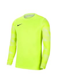 Nike - Męska Koszulka Bramkarska Park IV DriFIT Z Długim Rękawem. Kolor: zielony. Długość rękawa: długi rękaw. Długość: długie