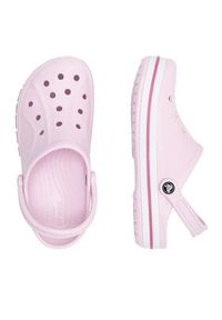 Crocs Klapki BAYABAND CLOG 205089-6TG Różowy. Kolor: różowy. Materiał: syntetyk, materiał