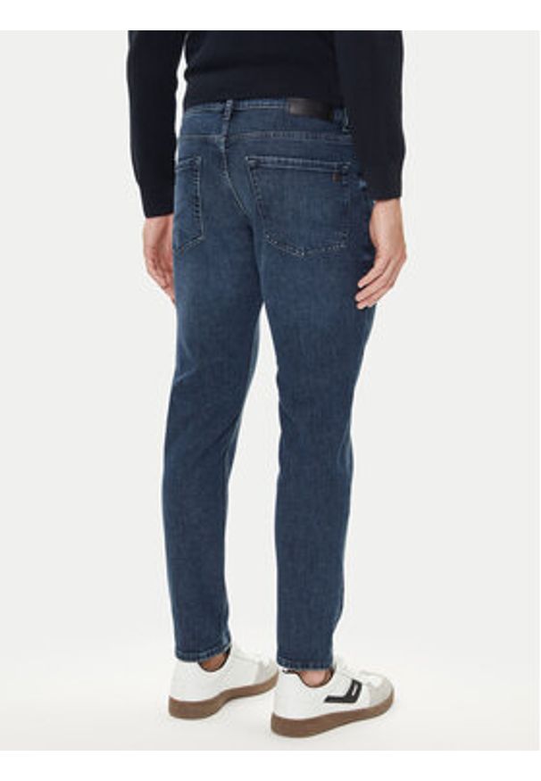 BOSS Jeansy Onyx Bo 50544651 Granatowy Tapered Fit. Kolor: niebieski