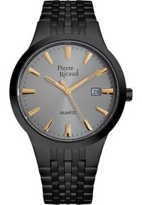 Zegarek Pierre Ricaud Zegarek męski Pierre Ricaud P97226.B117Q czarny. Kolor: czarny #1