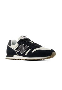 Buty unisex New Balance M3734R9 – czarne. Okazja: na co dzień. Kolor: czarny. Materiał: guma, zamsz. Szerokość cholewki: normalna. Model: New Balance 373 #4