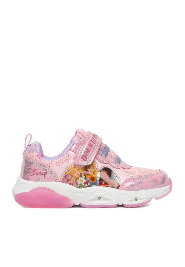 Sneakersy Princess. Kolor: różowy