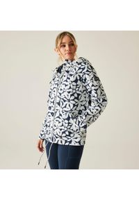 Regatta - Kurtka turystyczna przeciwdeszczowa damska Bayletta wodoodporna. Kolor: biały. Sport: turystyka piesza #1