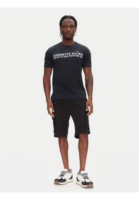 Aeronautica Militare T-Shirt 251TS1942J538 Granatowy Regular Fit. Kolor: niebieski. Materiał: bawełna