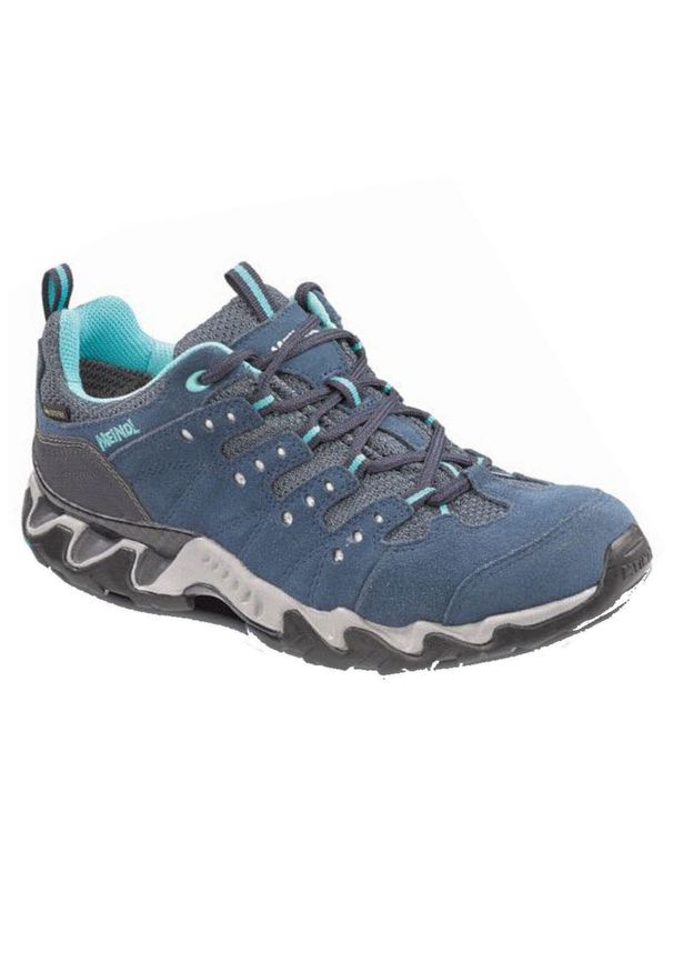 MEINDL - Damskie buty trekkingowe Meindl Portland GTX. Kolor: wielokolorowy, niebieski, czarny