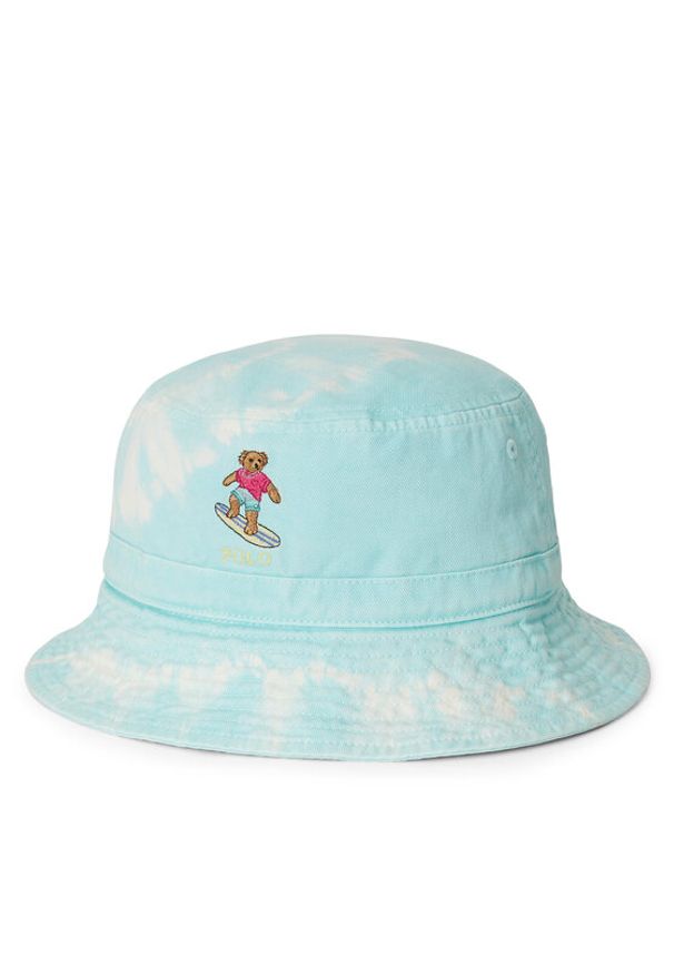 Polo Ralph Lauren Kapelusz 323B13850001 Błękitny. Kolor: niebieski. Materiał: bawełna