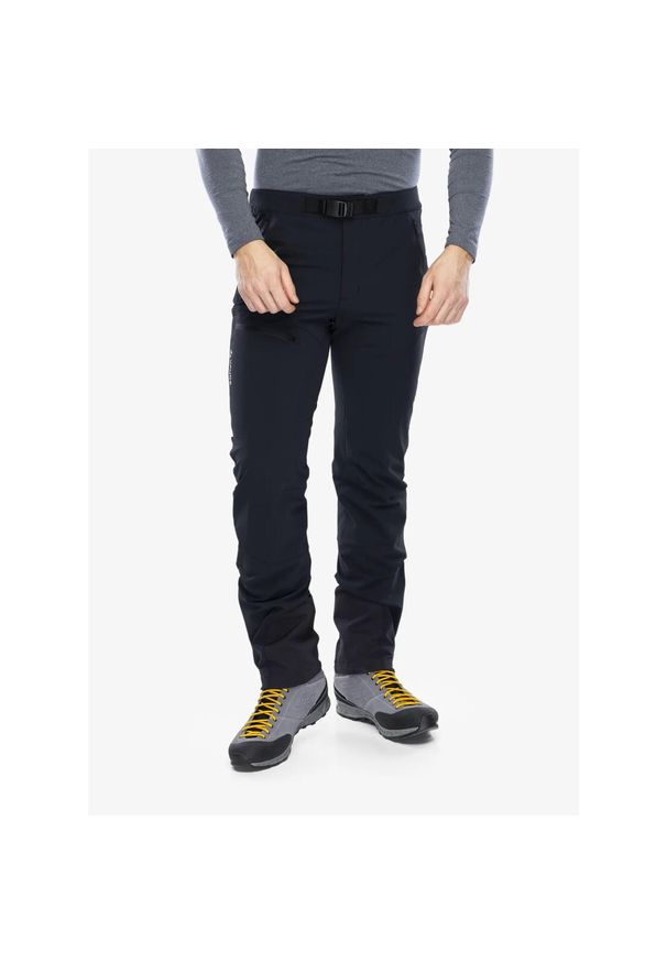 Spodnie softshell męskie Vaude Badile Pants II. Kolor: szary, wielokolorowy, czarny. Materiał: softshell. Sezon: lato. Sport: turystyka piesza