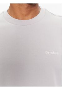 Calvin Klein Bluza Micro Logo K10K109926 Szary Regular Fit. Kolor: szary. Materiał: syntetyk, bawełna #2