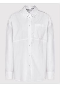 MSGM Koszula 3141MDE12 217603 Biały Oversize. Kolor: biały. Materiał: bawełna #5