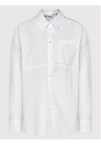 MSGM Koszula 3141MDE12 217603 Biały Oversize. Kolor: biały. Materiał: bawełna #3