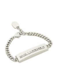 Karl Lagerfeld - KARL LAGERFELD Bransoletka 226W3942 Srebrny. Materiał: srebrne. Kolor: srebrny