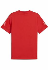 Puma - Męska koszulka ftblCulture Szwajcaria PUMA Red White. Kolor: biały, czerwony, wielokolorowy